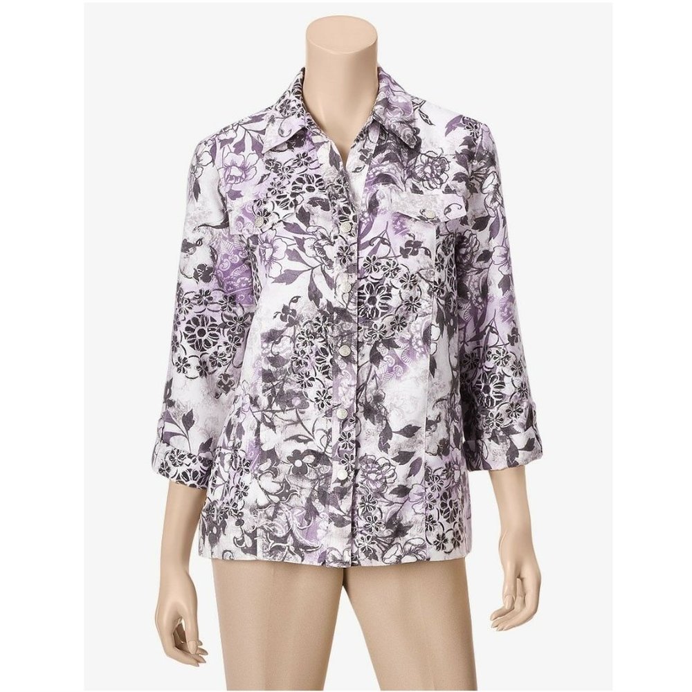 women's Lightweight jacket Alfred Dunner size 8, 10 NEW